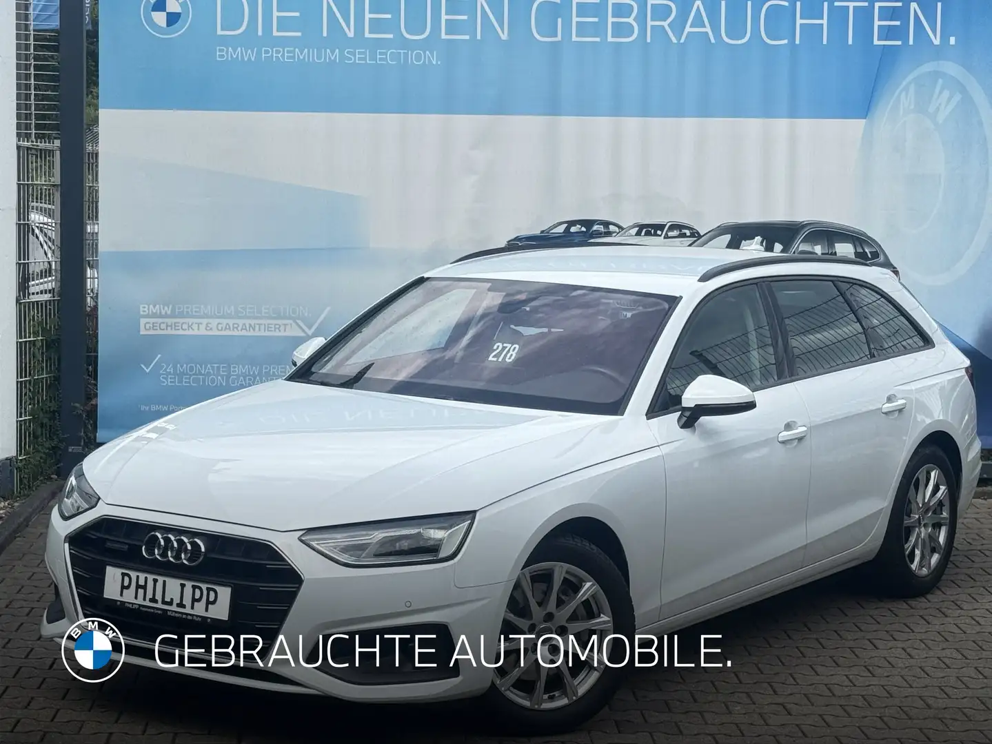 Audi A4 Avant 40 TDI quattro StandHzg Sportsitze RFK Weiß - 2
