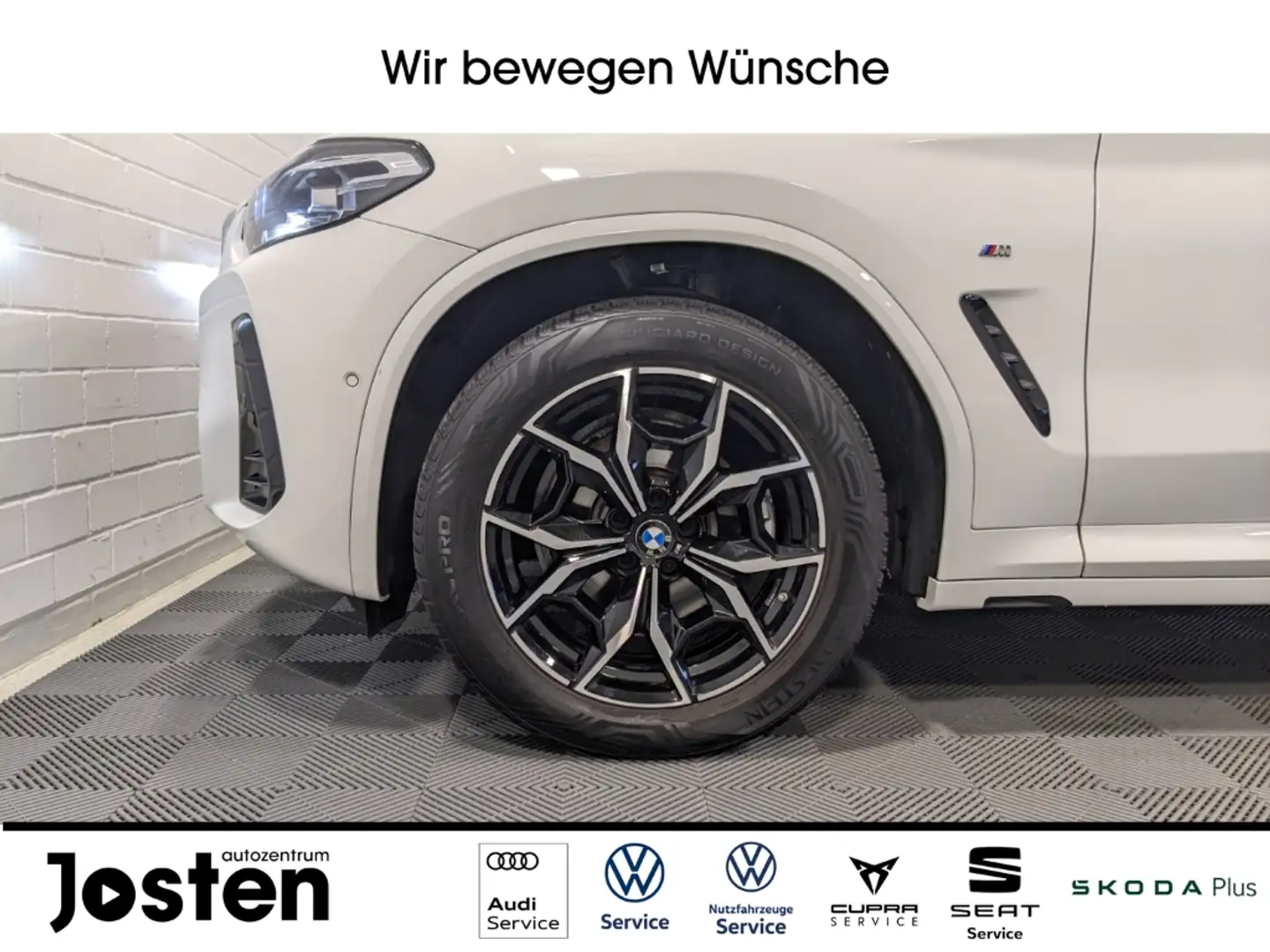 BMW X3 xDrive 20 d M Sport LED CarPlay 360 DAB Weiß - 2