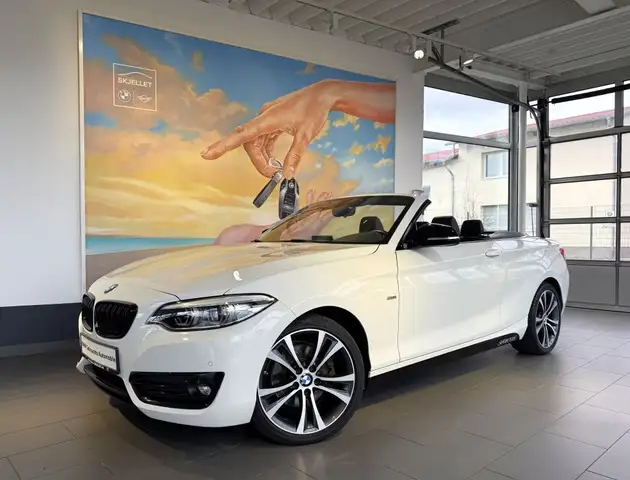 BMW 220 i Cabrio Sport Line KAM+KOMF+LEDer+HARM+DAB+