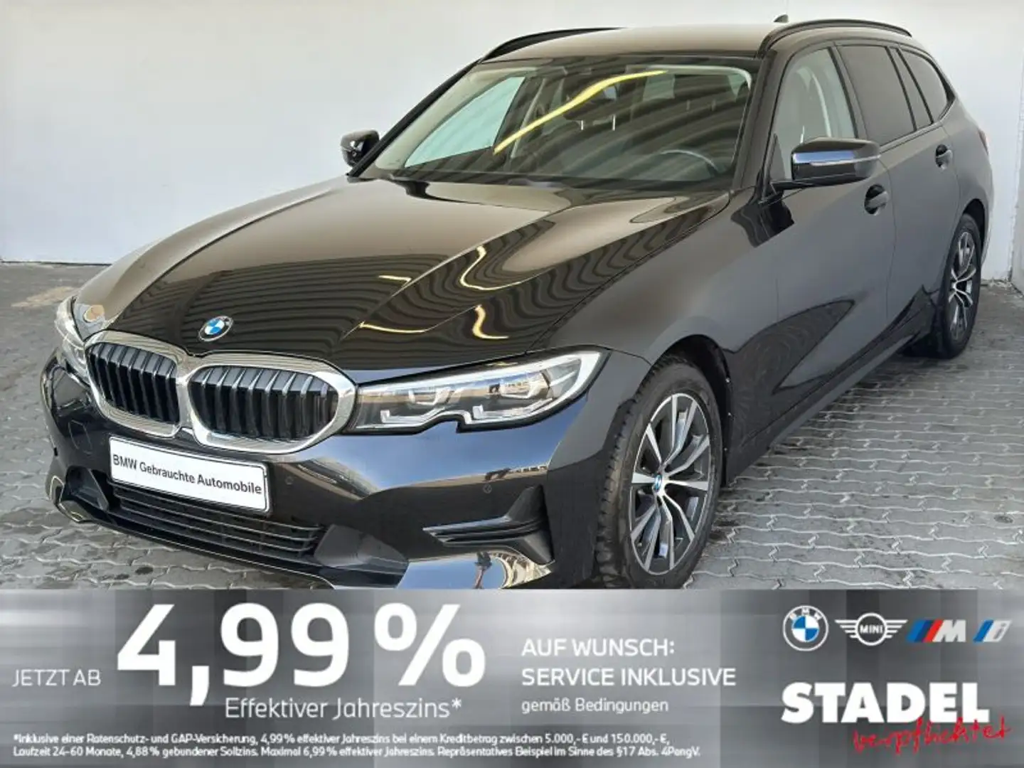 BMW 318 d Tour. Advantage Navi.LED.DriveAs.HiFi.WLAN Schwarz - 2