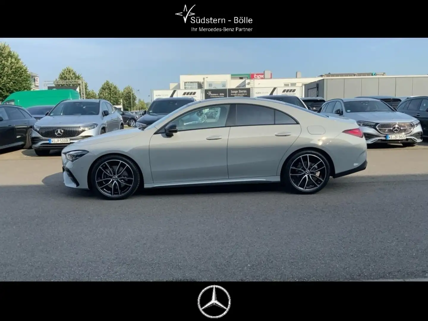 Mercedes-Benz CLA 220 4M Coupe +AMG+SHZ+AMBIENTE+NAVI+DISTRO Gris - 2