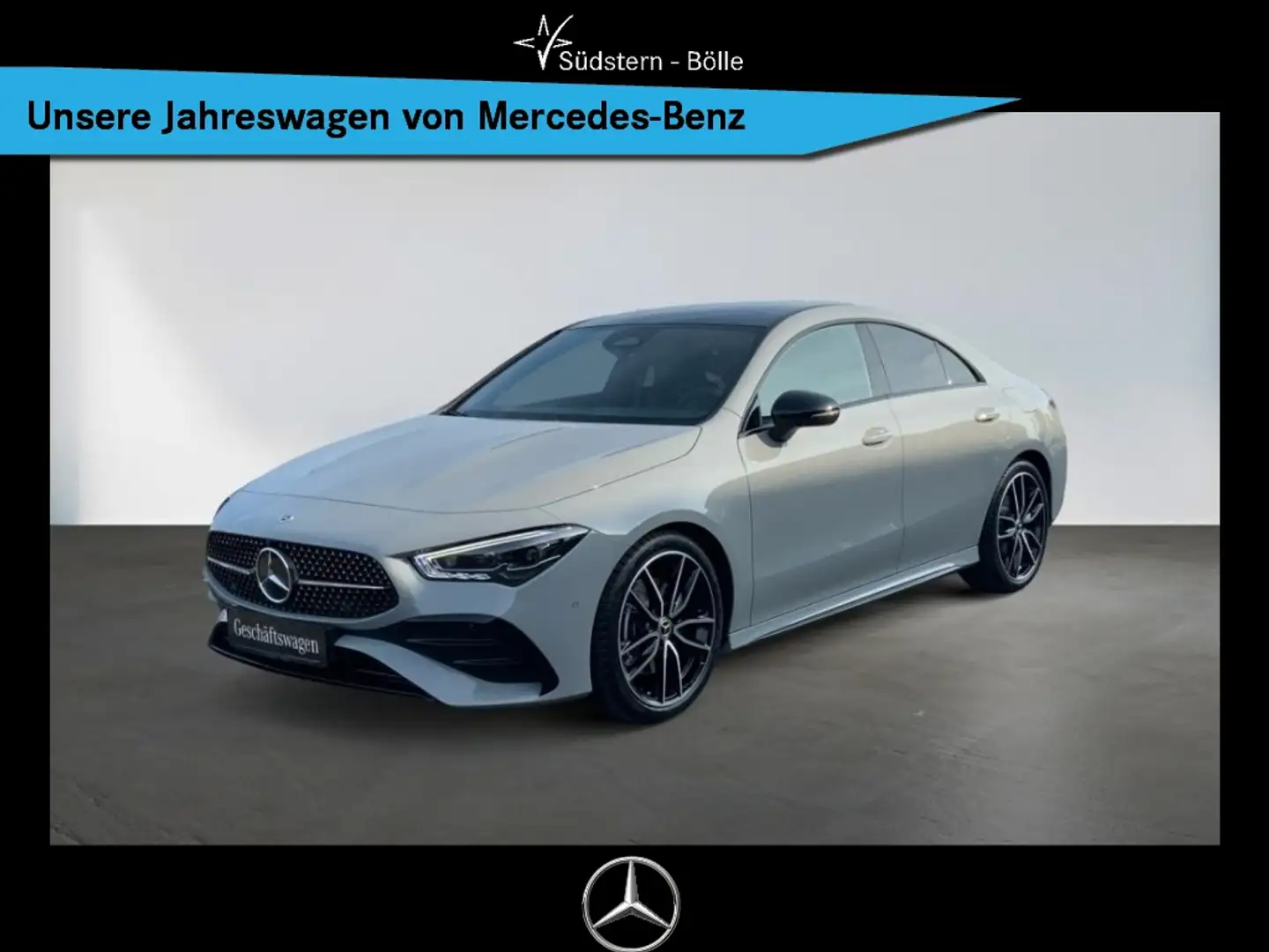 Mercedes-Benz CLA 220 4M Coupe +AMG+SHZ+AMBIENTE+NAVI+DISTRO Gris - 1