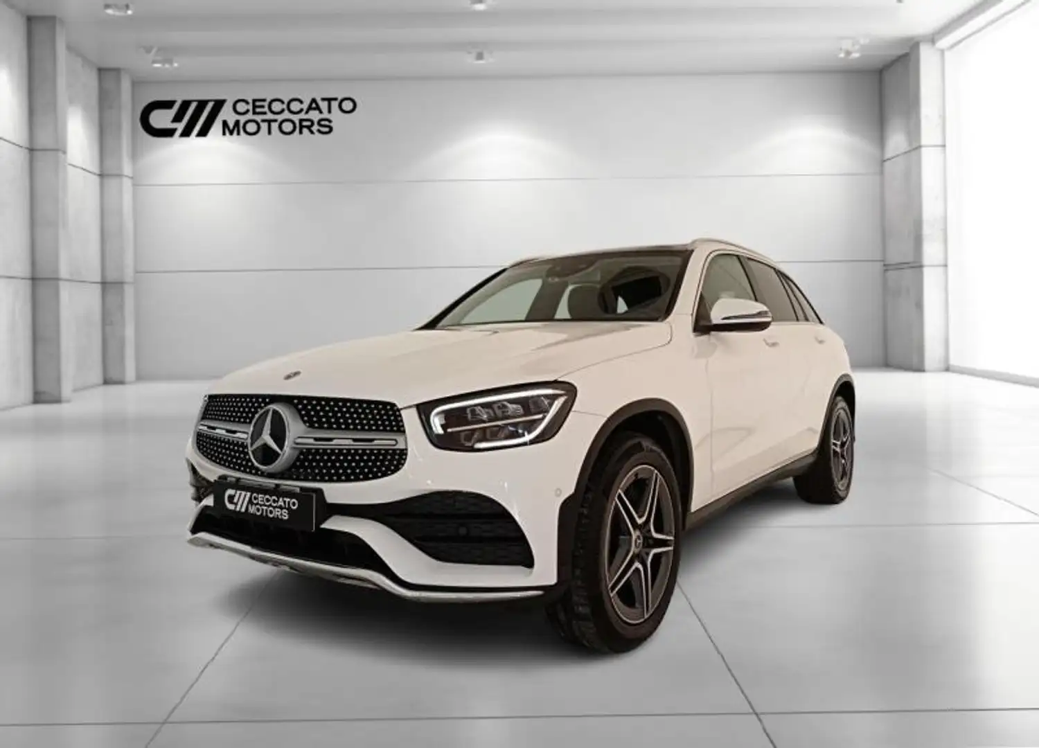 Mercedes-Benz GLC 220 d Premium Plus 4matic auto Blanc - 1