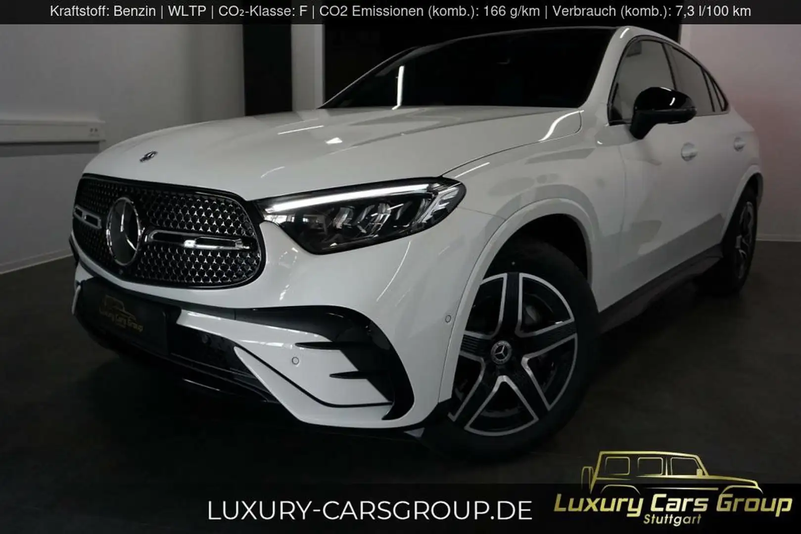 Mercedes-Benz GLC 200 Coupe 4Matic AMG-Night-Burm-Pano-360°-25 Blanc - 2