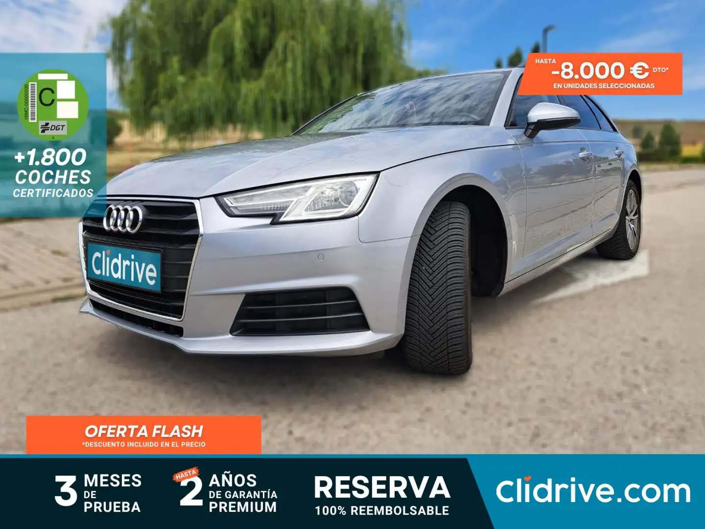 Audi A4 2.0TDI Design edition S tronic 110kW Gris - 1