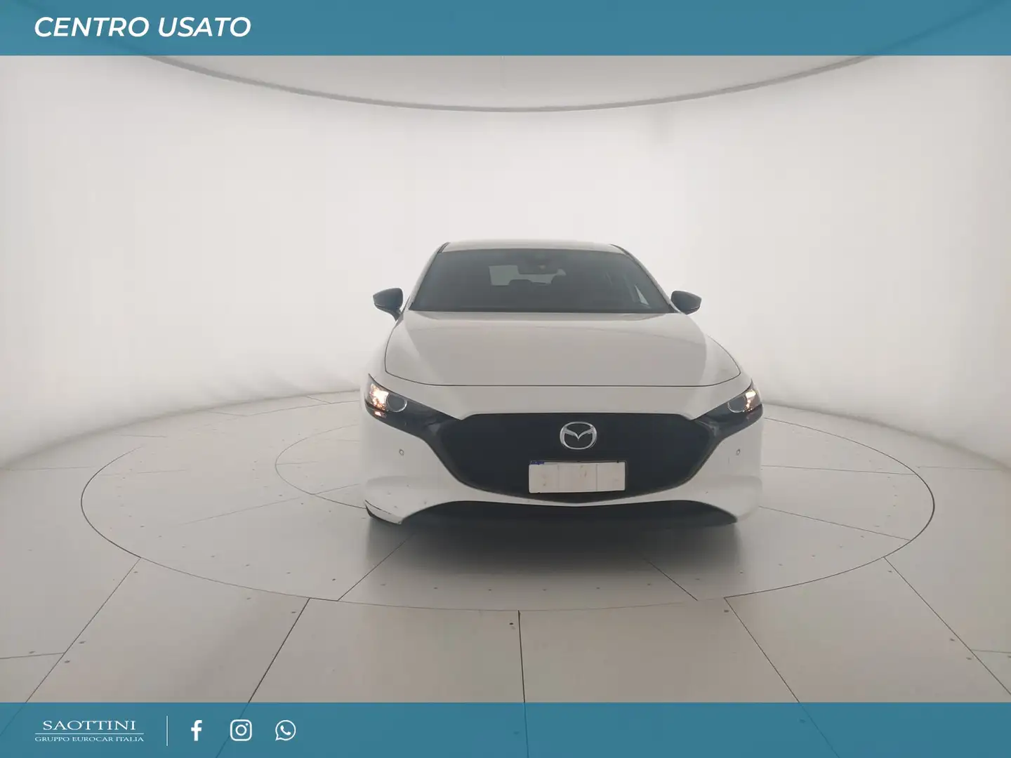 Mazda 3 2.0 m-Hybrid Homura 186 CV Bianco - 2