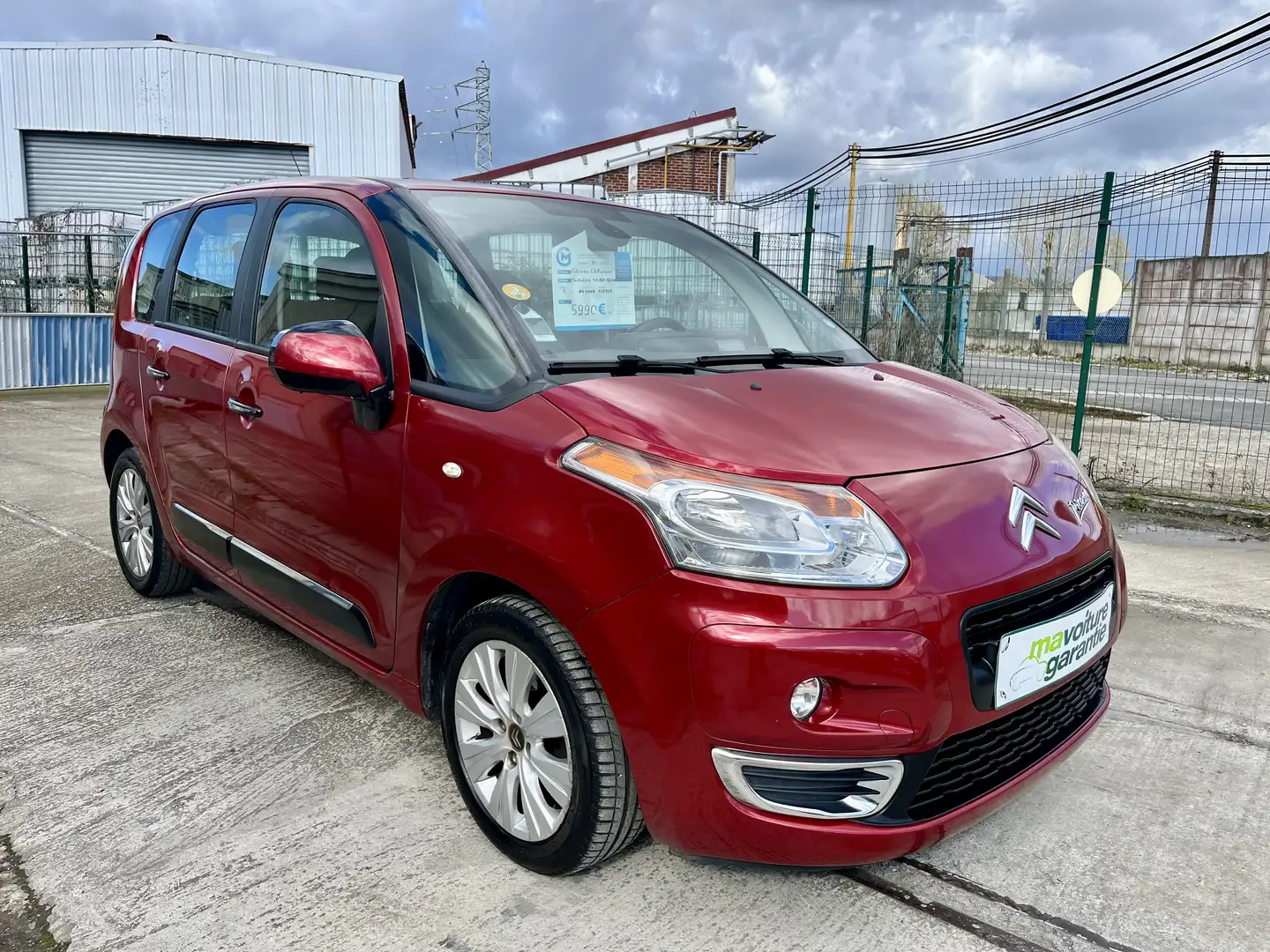 Citroen C3 Picasso C3 Picasso HDi 90 Airdream Exclusive Rojo - 2