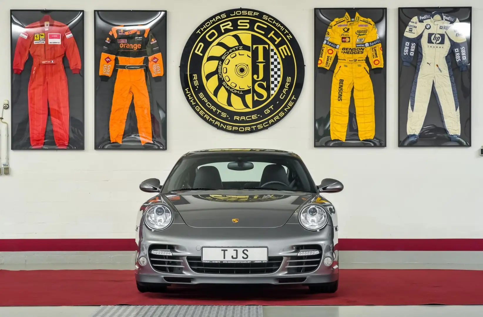 Porsche 997 Turbo Coupé MK2 / Handschalter / Sportsitze Gris - 2