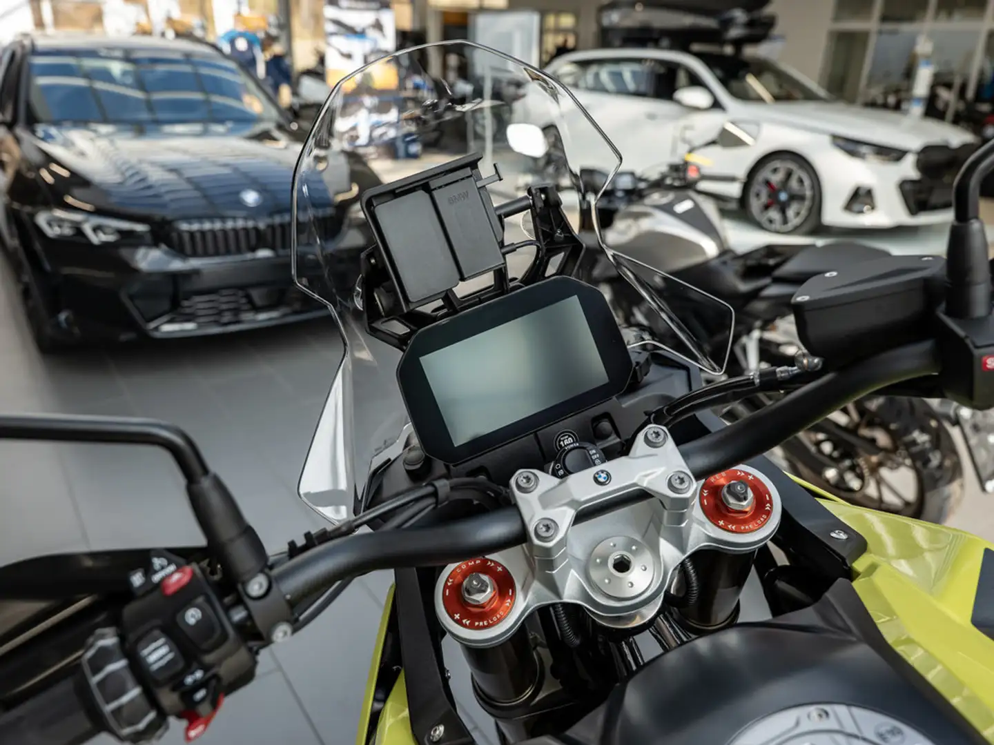 BMW F 900 GS DYNAMIC-P. GRIFFHEIZUNG LED Žlutá - 2