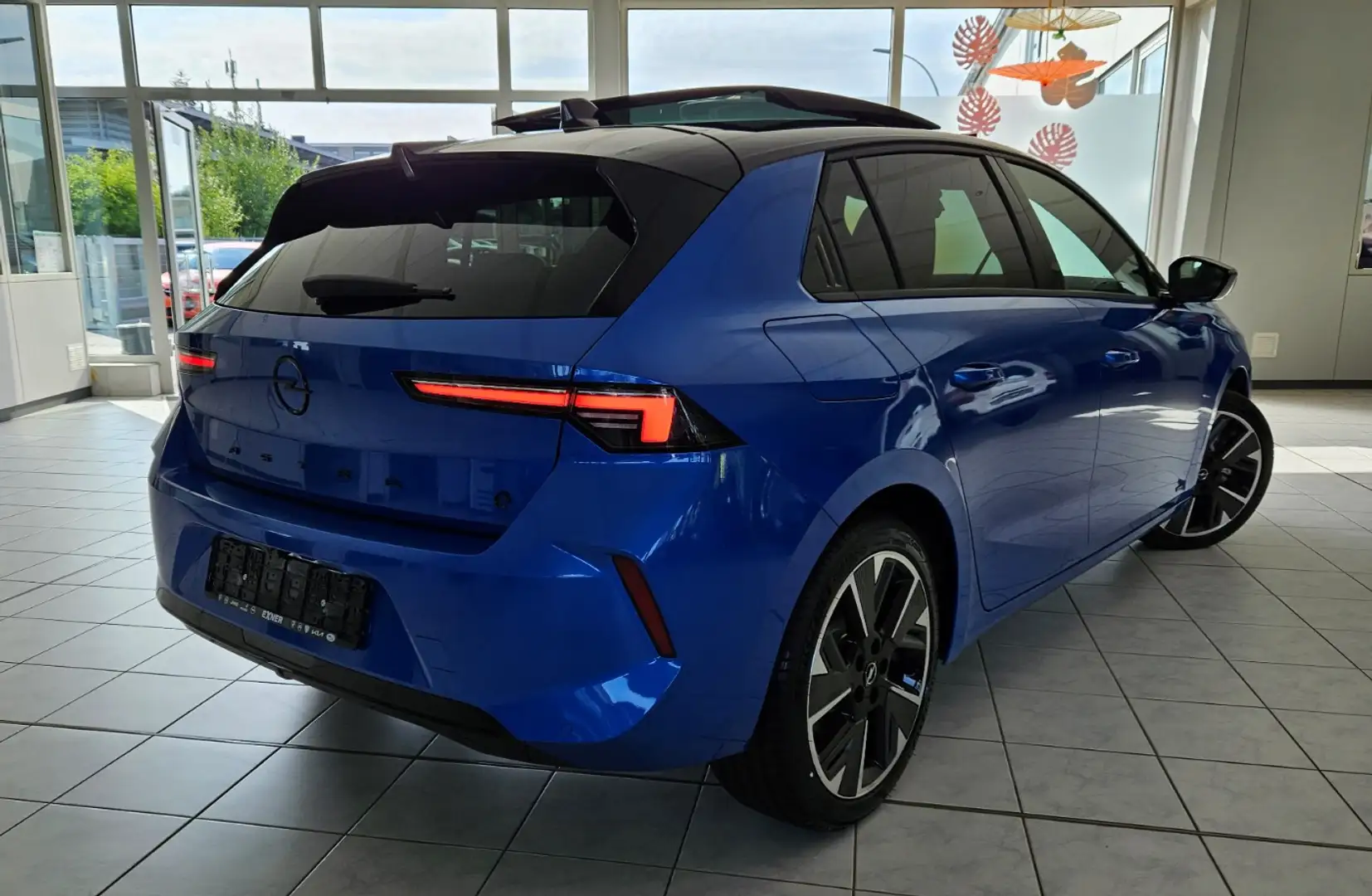 Opel Astra -e L ULTIMATE Navi, Schiebedach Azul - 2