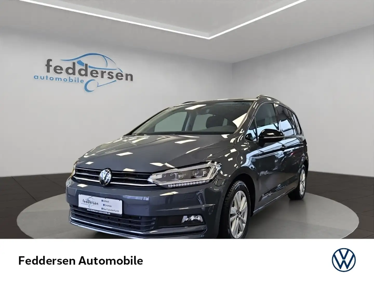 Volkswagen Touran Highline Black Style 1.5 TSI AHK Standheizung KLI Grau - 1