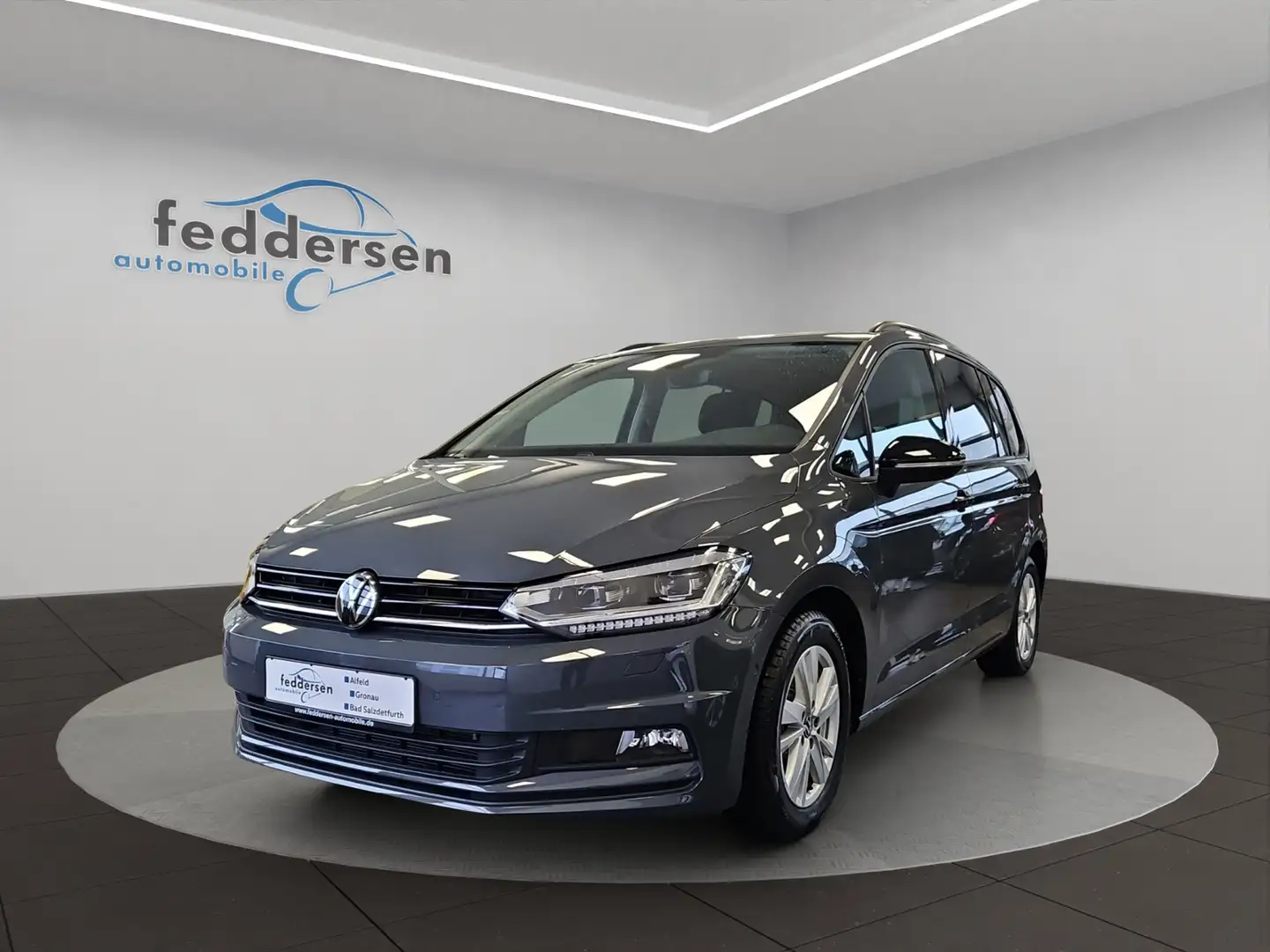 Volkswagen Touran Highline Black Style 1.5 TSI AHK Standheizung KLI Grau - 2