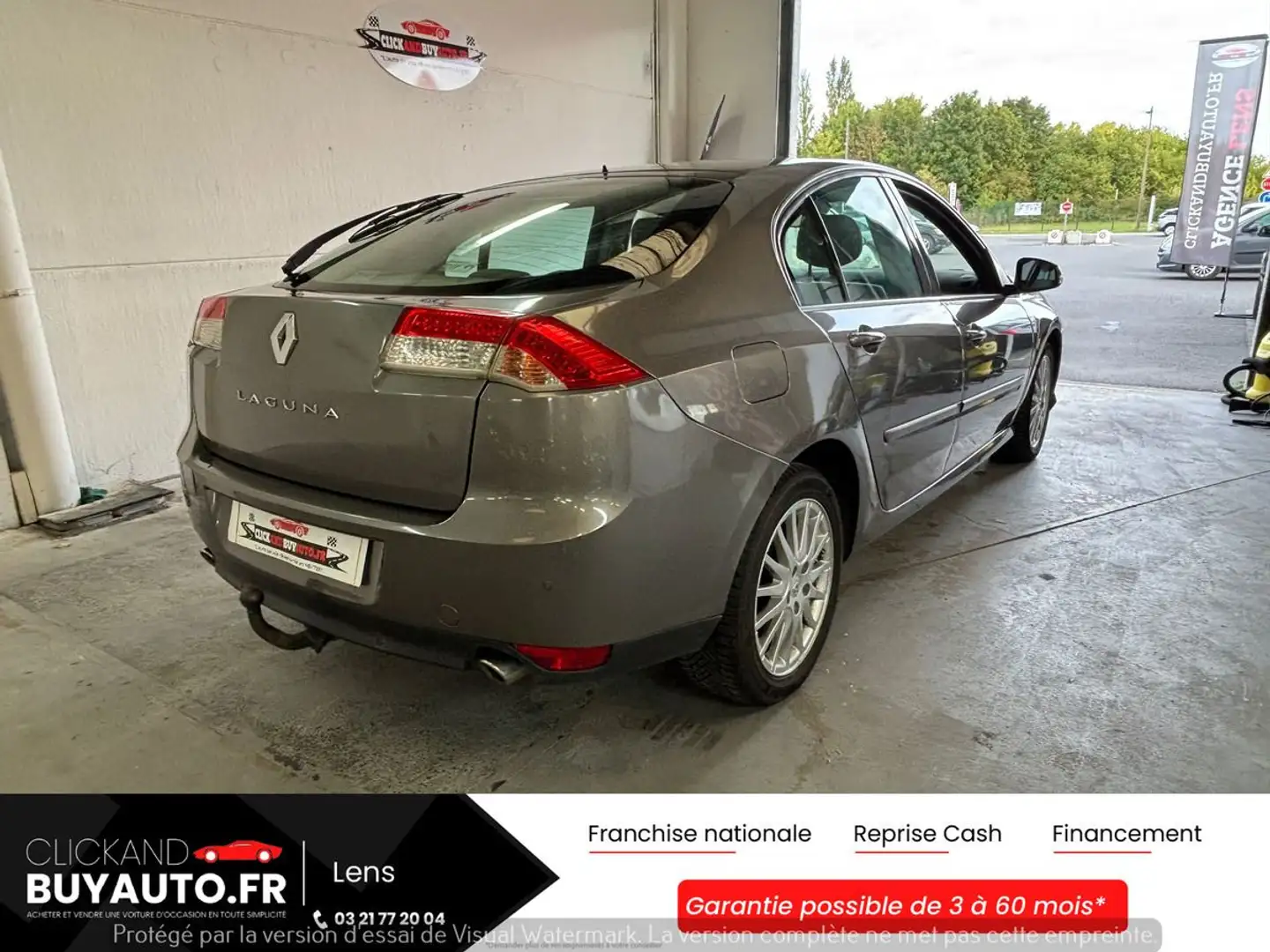 Renault Laguna 3 2.0 DCI 150 CH FINITION PRIVILEGE // BVA / CLIM AUTO / REGULATEUR Gri - 2