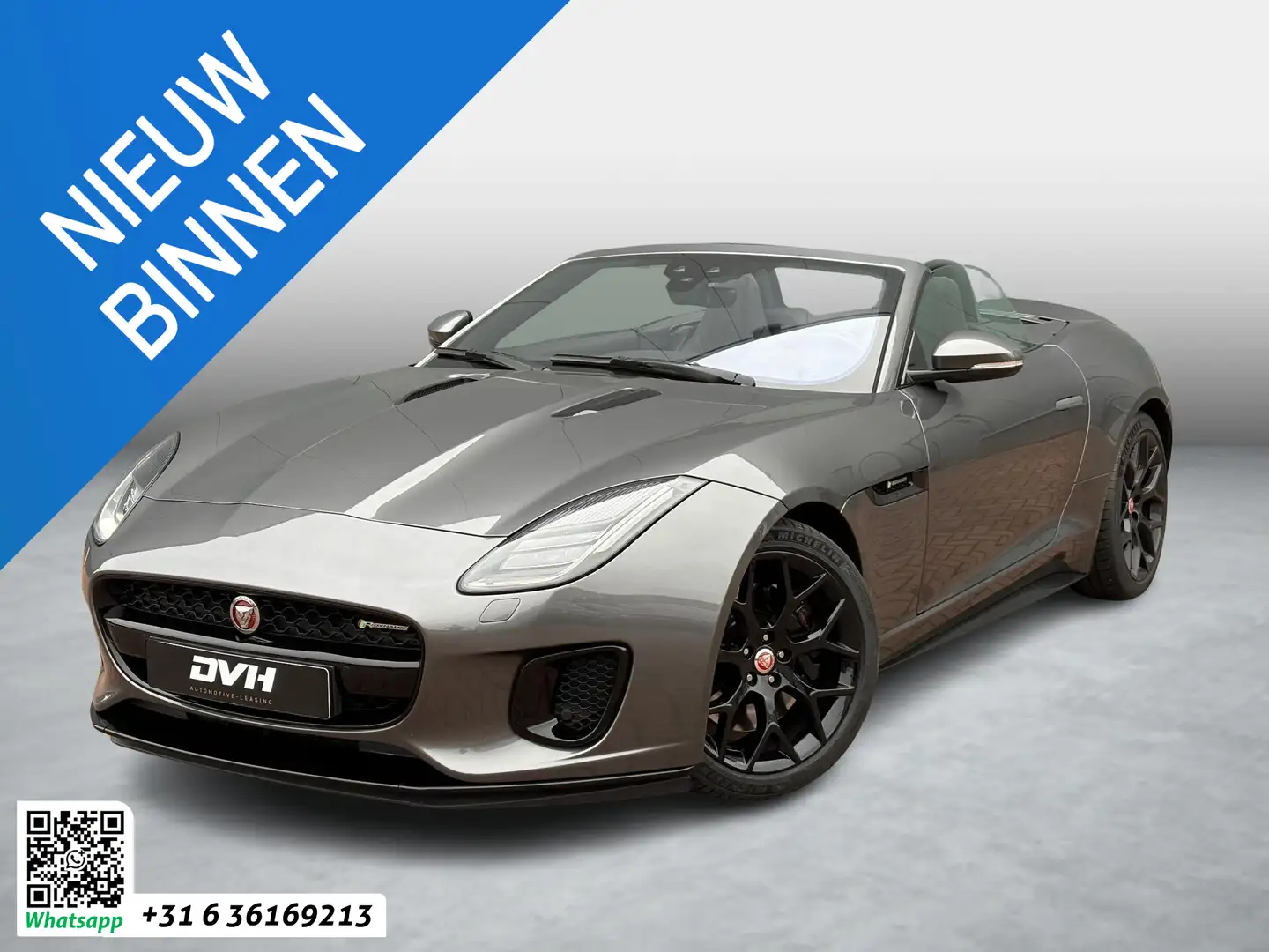 Jaguar F-Type P300 RWD R-Dynamic Black Edition Grijs - 1