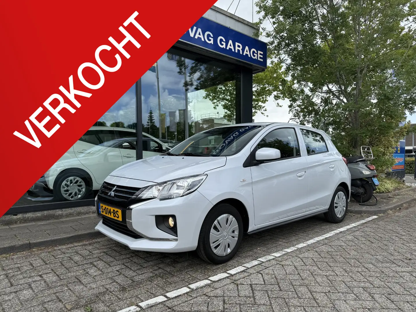 Mitsubishi Space Star 1.2 Connect+ Blanc - 1