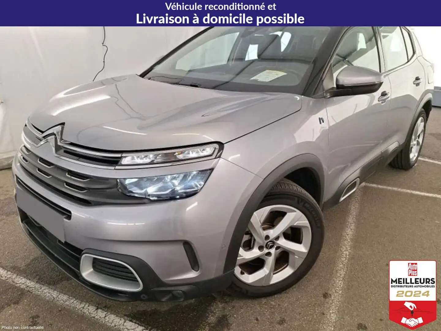 Citroen C5 Aircross Hybride Rechargeable 225 e-EAT8 Feel +GPS +Caméra Gris - 1