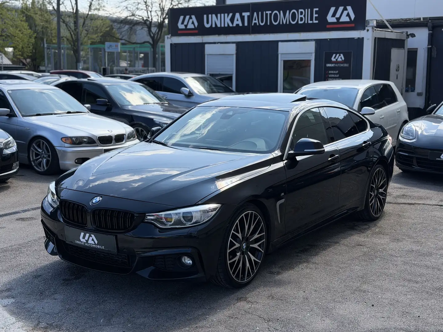 BMW 420 420d F36 M-ab Werk *SZH*SCHIEBE*MEMORY* Schwarz - 1