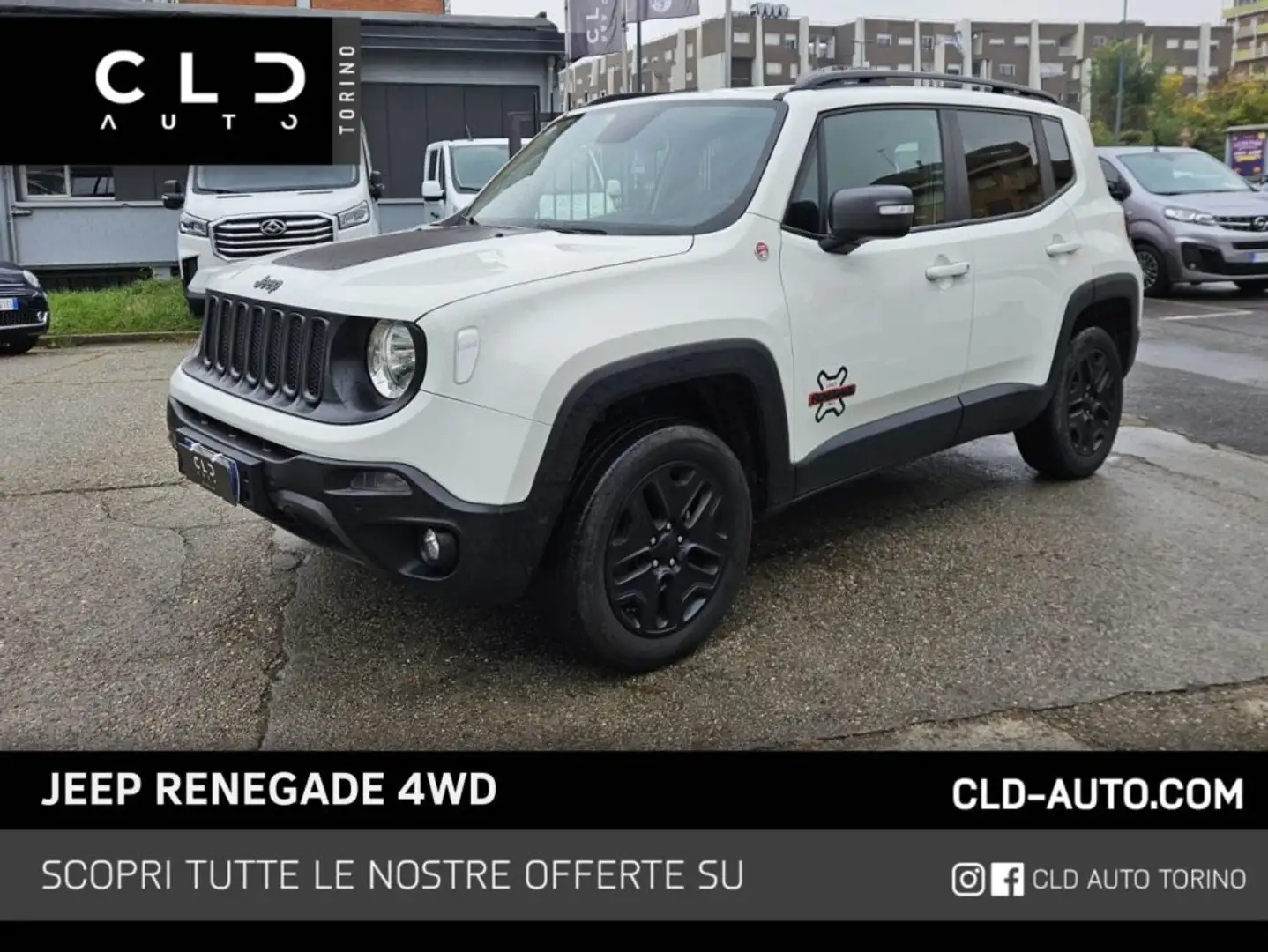 Jeep Renegade 2.0 Mjt 170CV 4WD Active Drive Low Trailhawk Bianco - 1