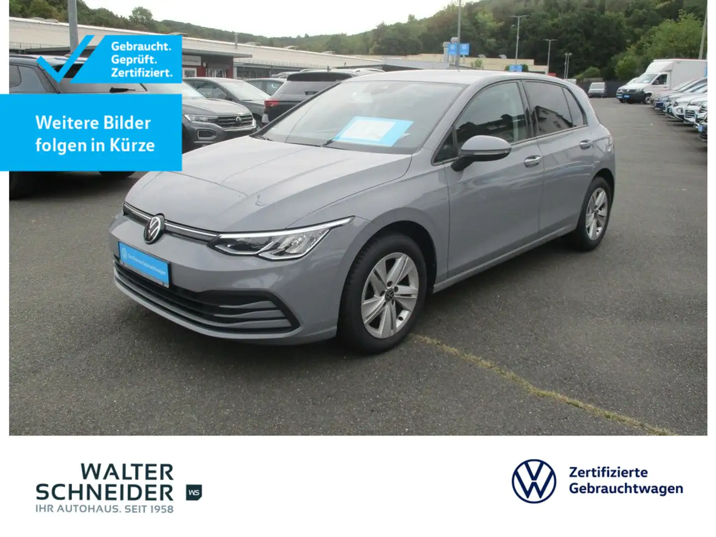 Volkswagen Golf VIII 1.5 TSI Life Navi LED ACC Gris - 1