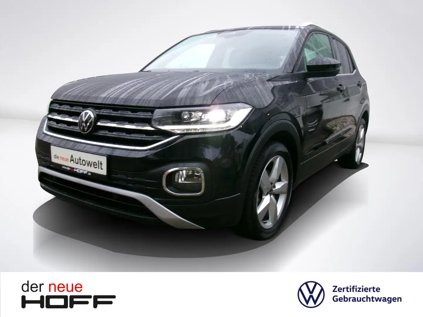Volkswagen T-Cross 1.0 TSI Style AHK SHZ Einparkhilfe Allwetter LED Schwarz - 1