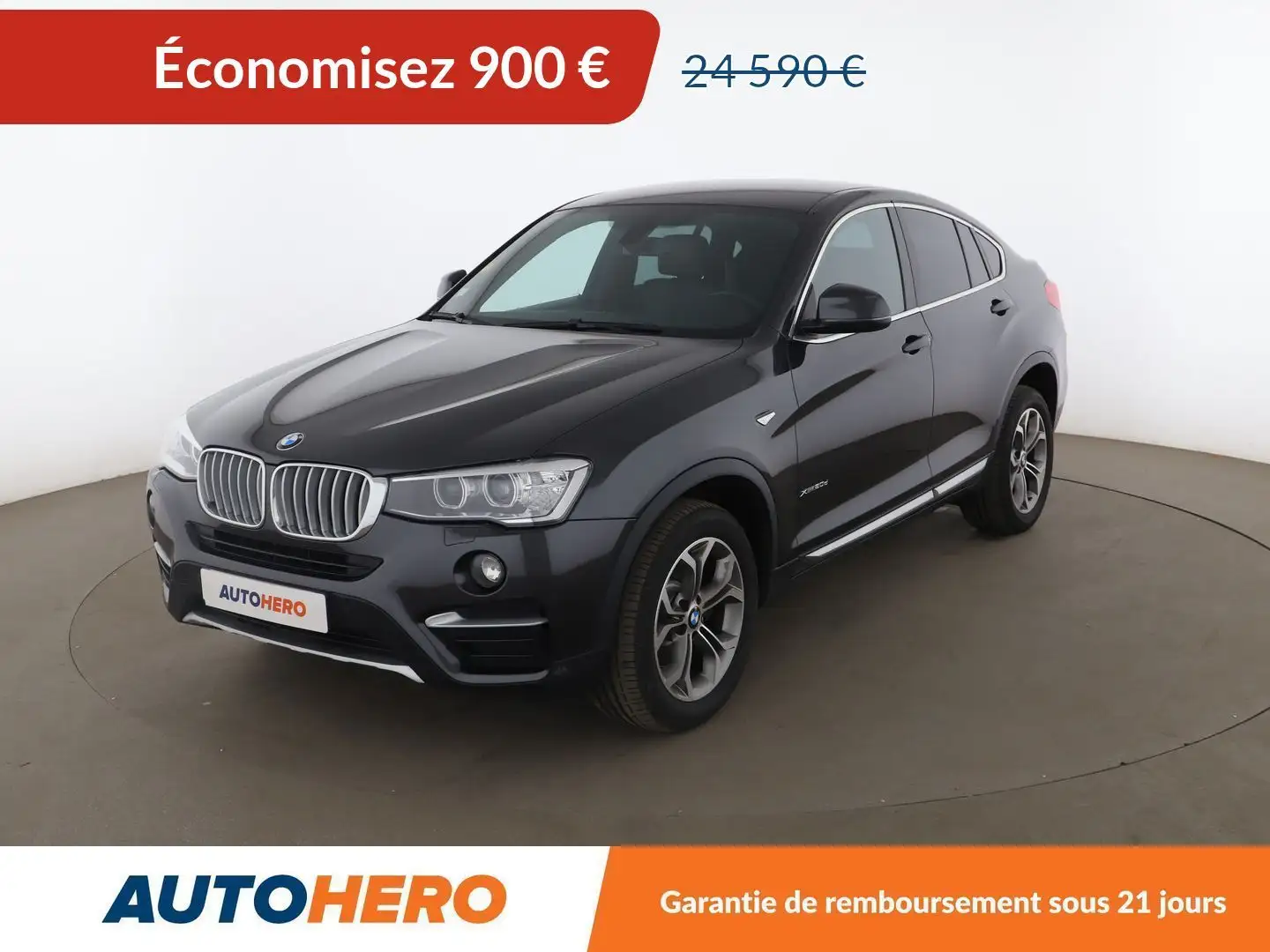 BMW X4 xDrive20dA xLine Gris - 1
