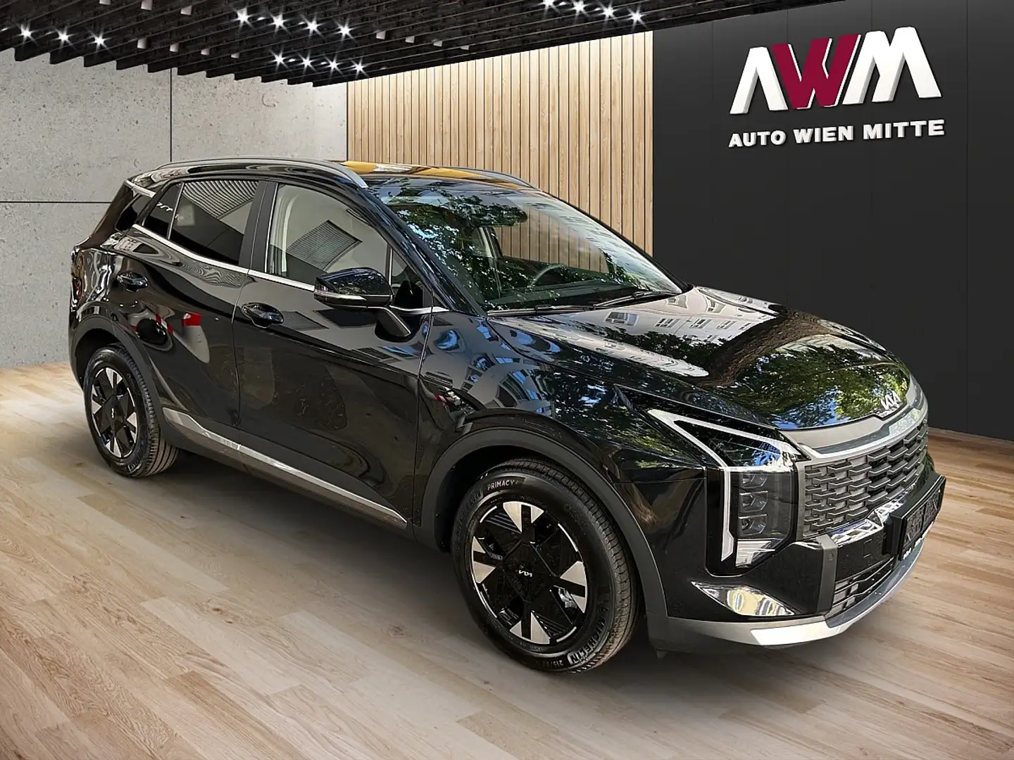 Kia Sportage 1,6 TGDI 48V Silber DCT MY 26| AUTO WIEN MITTE Schwarz - 2