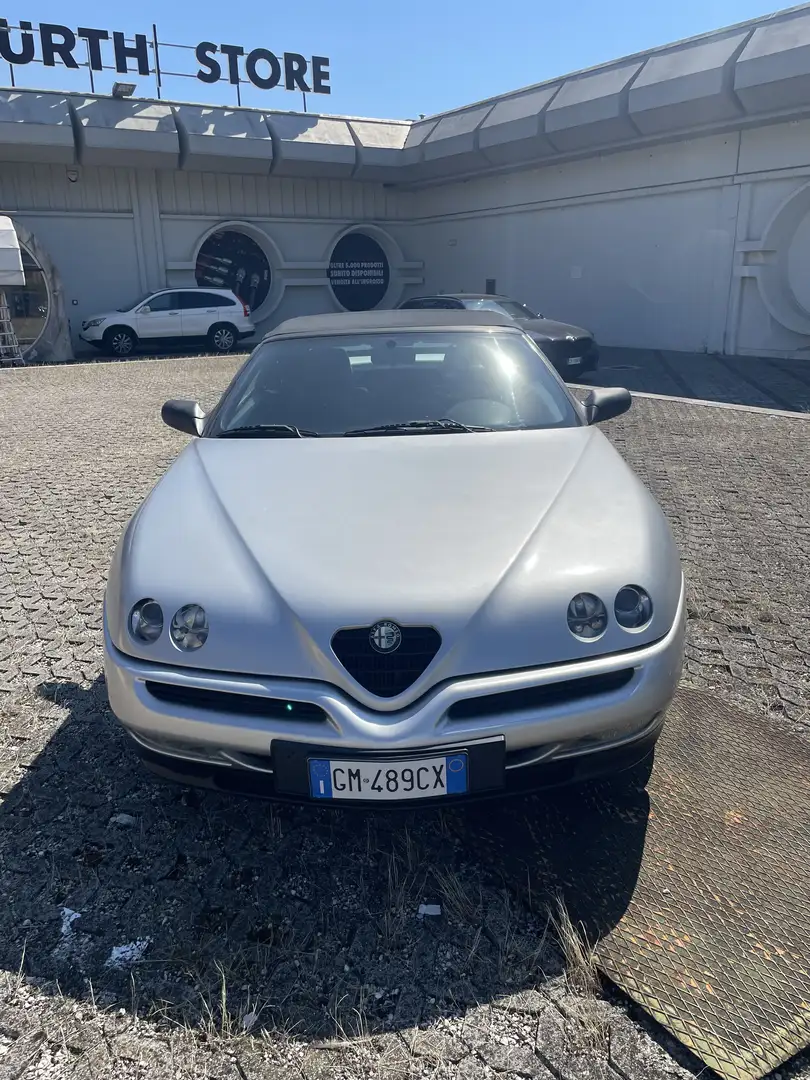 Alfa Romeo Spider Spider 1998 2.0 ts 16v Lusso decappottabile Silber - 1