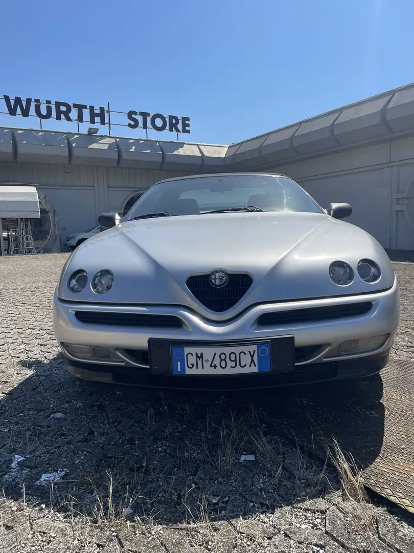 Alfa Romeo Spider Spider 1998 2.0 ts 16v Lusso decappottabile Silber - 2