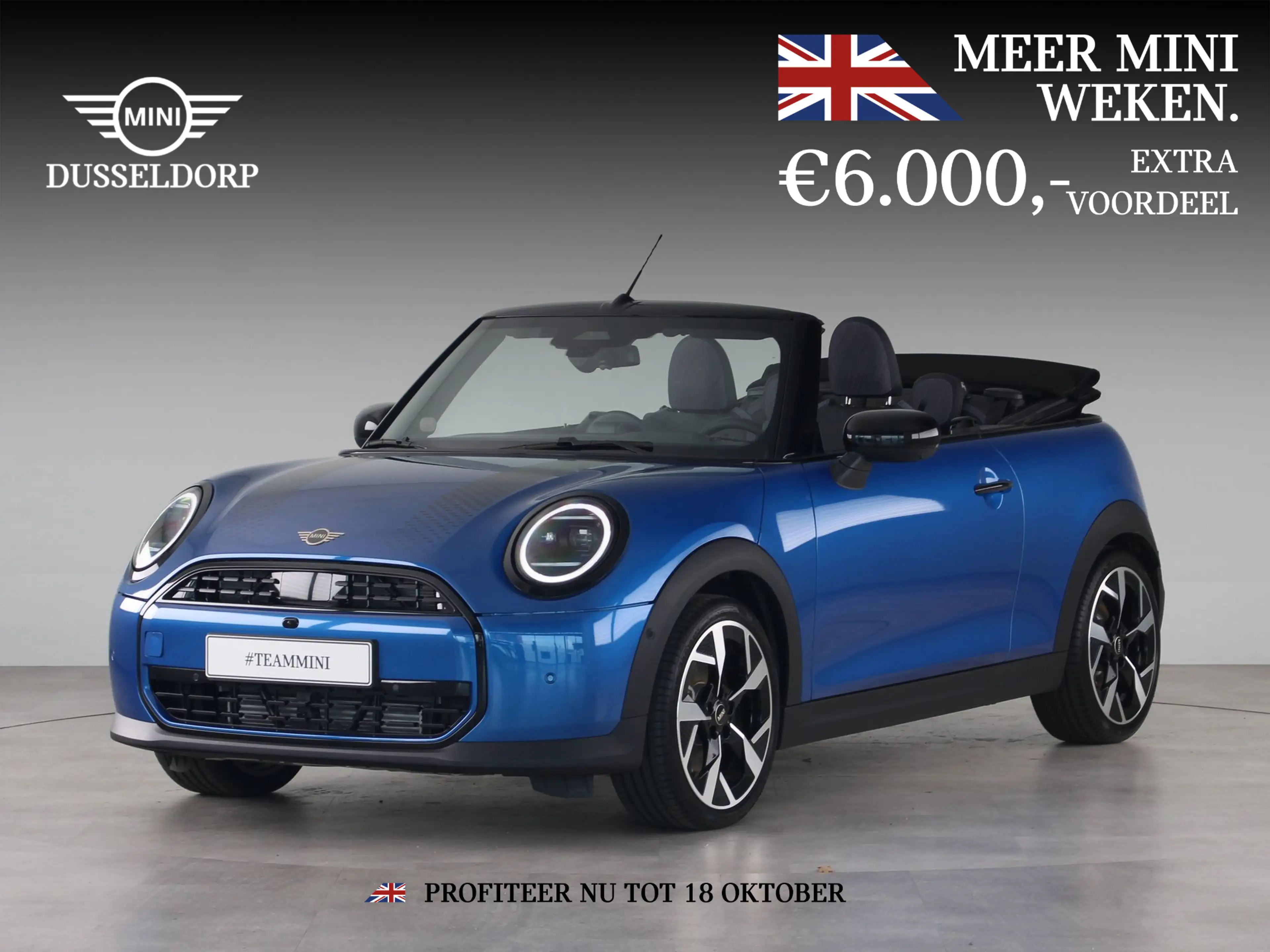 MINI Cooper C Cabrio Classic Pakket L PRIVATE LEASE EUR 725,- (60 mnd/5