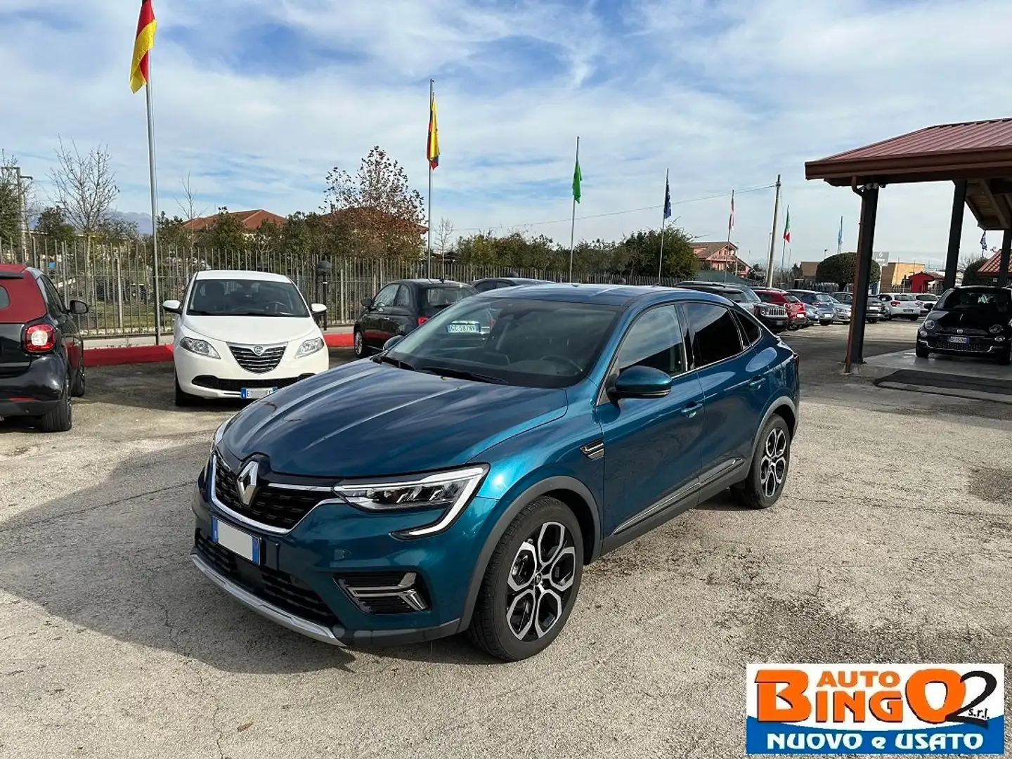Renault Arkana Arkana 1.6 E-Tech hybrid R.S. Line 145cv Modrá - 1