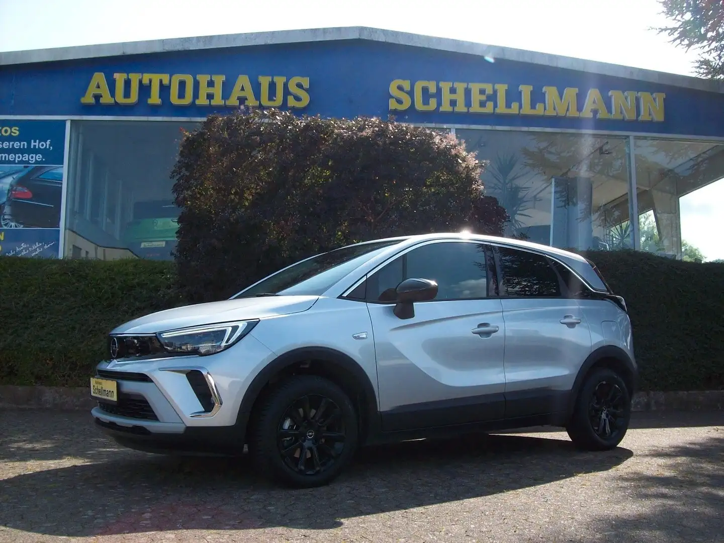 Opel Crossland X Crossland Elegance SHZ LHZ FSHZ PDC+Kam Navi AT Silber - 1