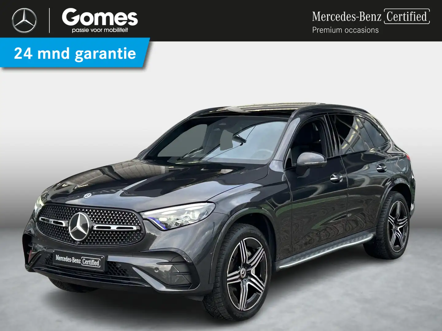 Mercedes-Benz GLC 300 300e 4MATIC AMG | Panoramadak | Head-up Grijs - 1