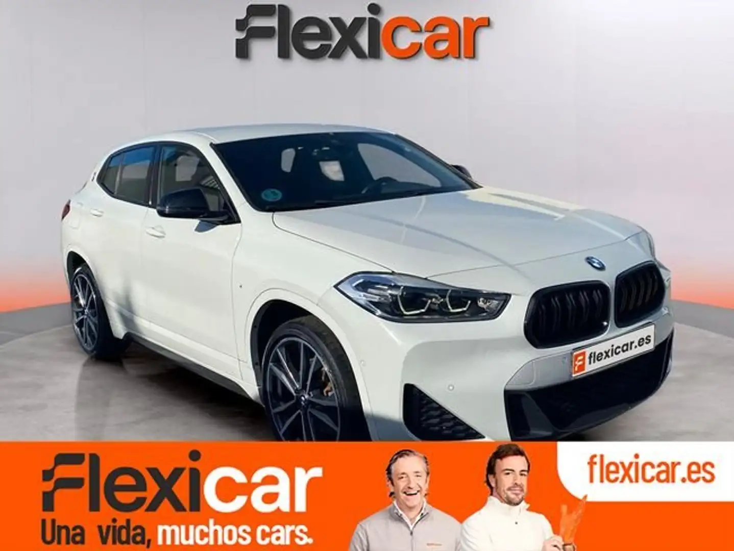 BMW X2 sDrive 18dA Blanc - 1