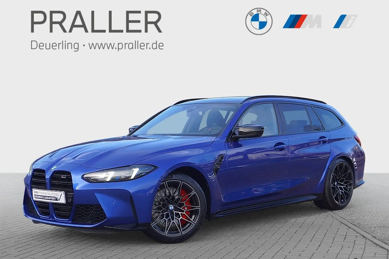 BMW M3 Competition M xDrive Touring HeadUp 360Kamera Carb Blau - 1