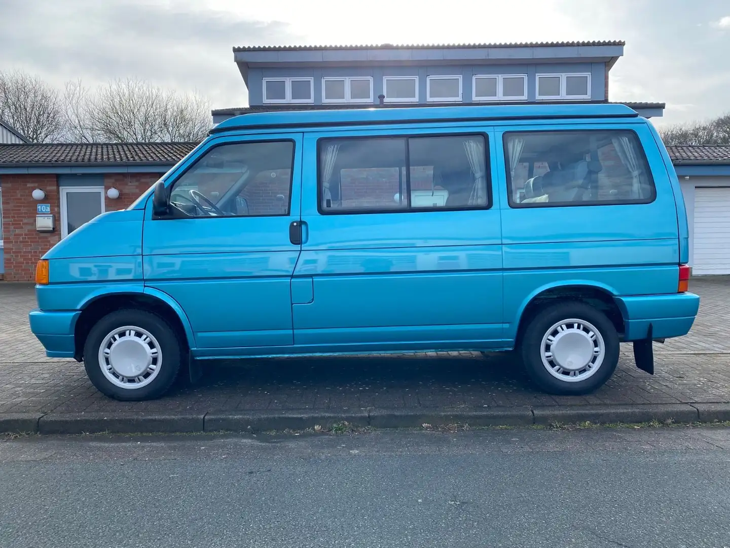 Volkswagen T4 Multivan Westfalia 2,4 1.Hand 58Tkm Diesel Azul - 2