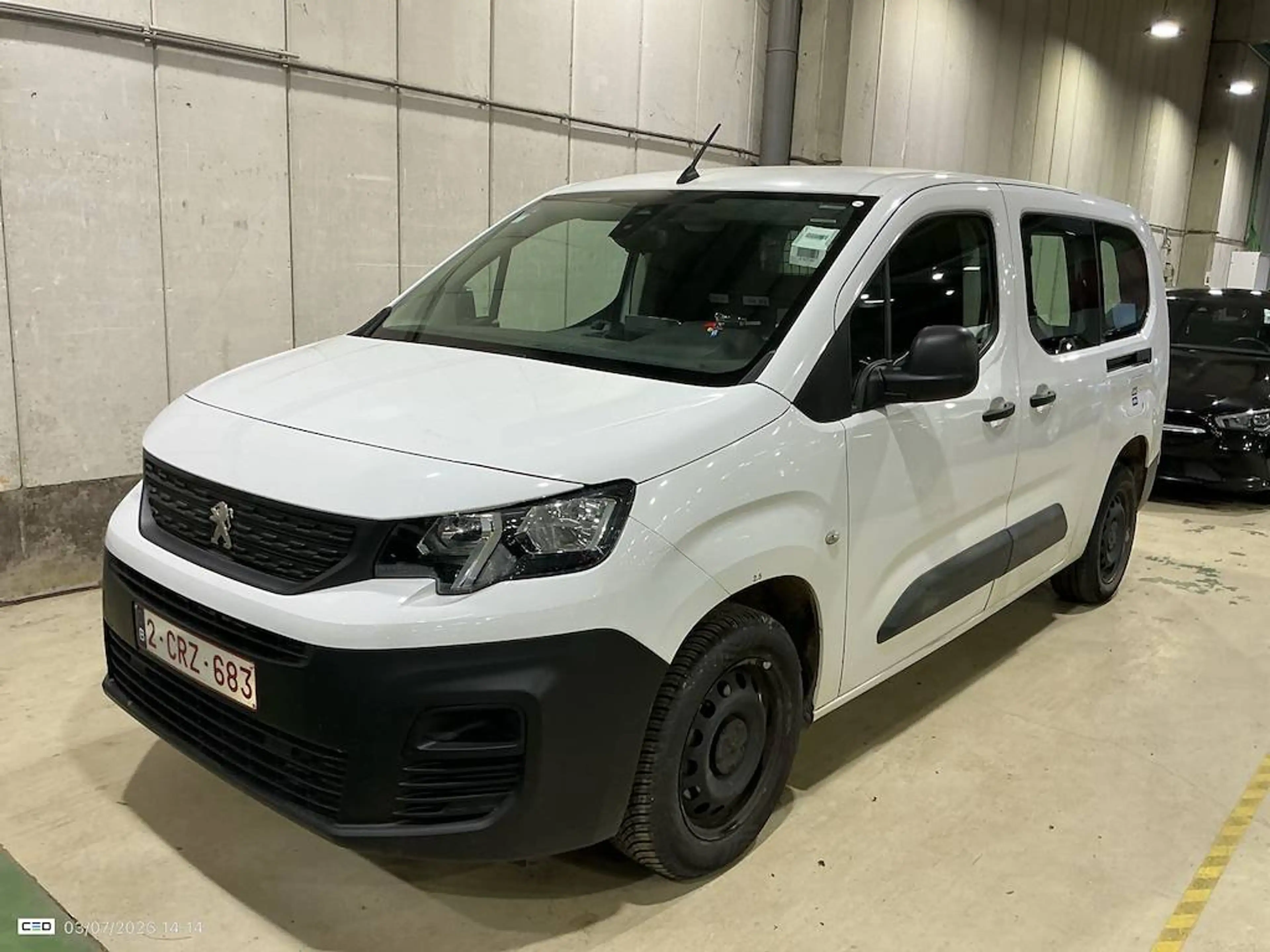 Peugeot Partner Partner 1.5 BlueHDi L2 Heavy / GPS/ Capteur Ar. A/C * Cruise* BLTHT *280X60€/m
