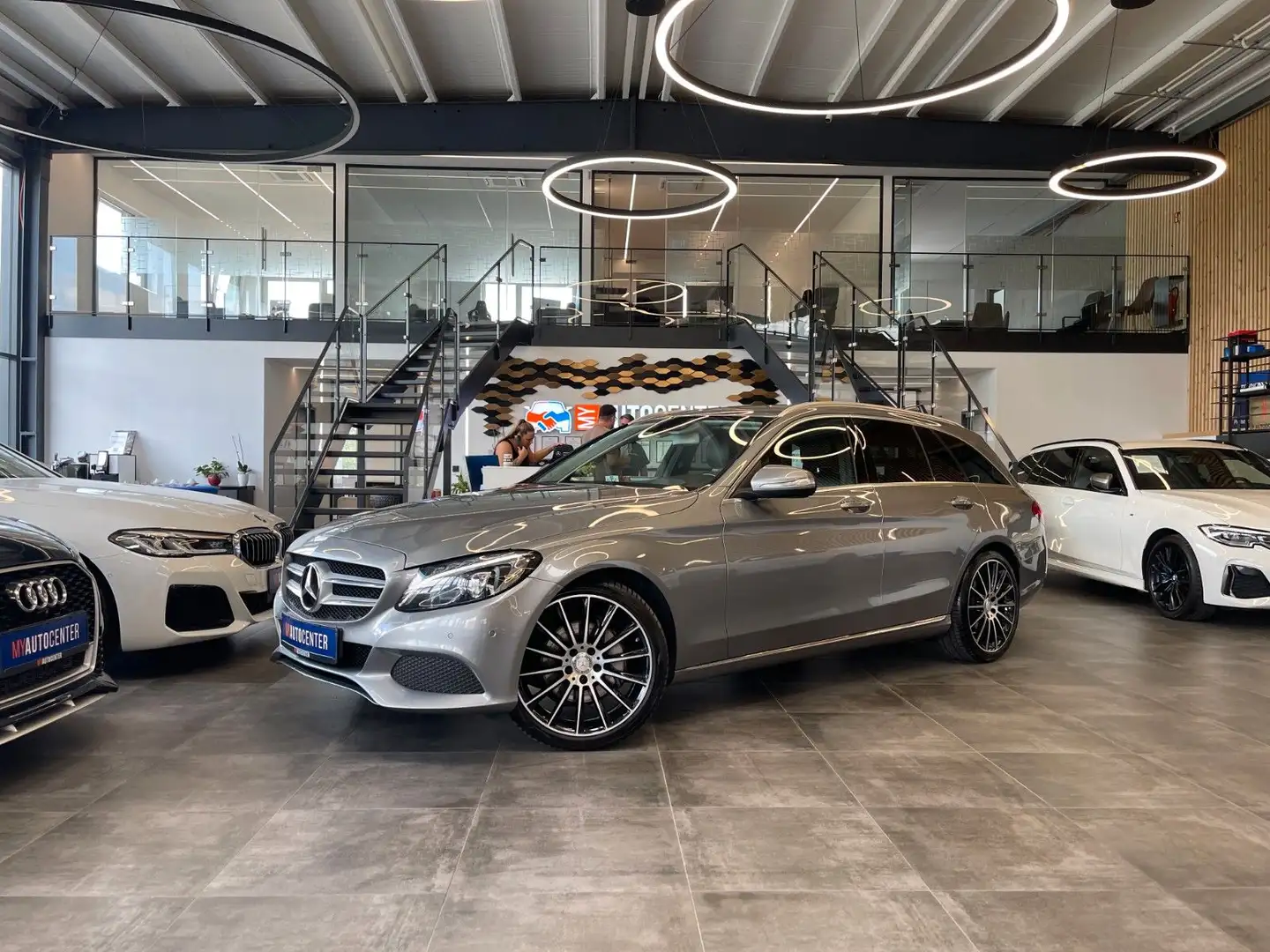 Mercedes-Benz C 250 C -Klasse *Avantgarde*AMG Felgen*Burmester Silber - 1