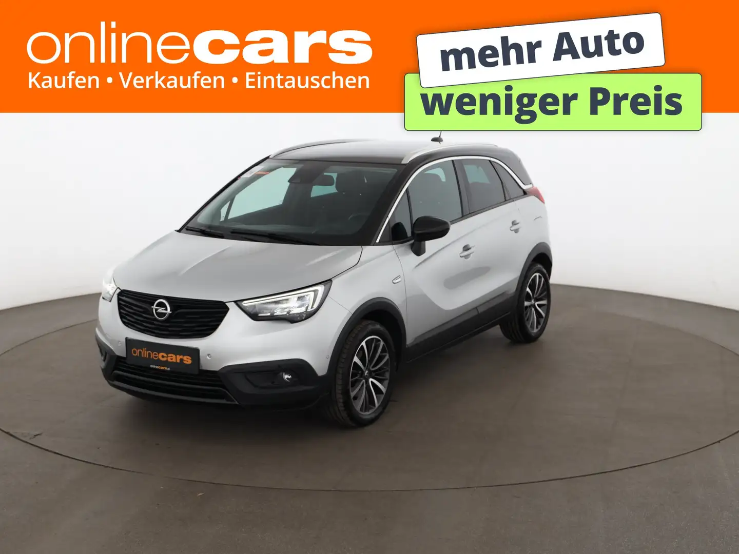 Opel Crossland 1.2 Turbo Ultimate LED HEAD-UP NAVI PDC Silber - 1