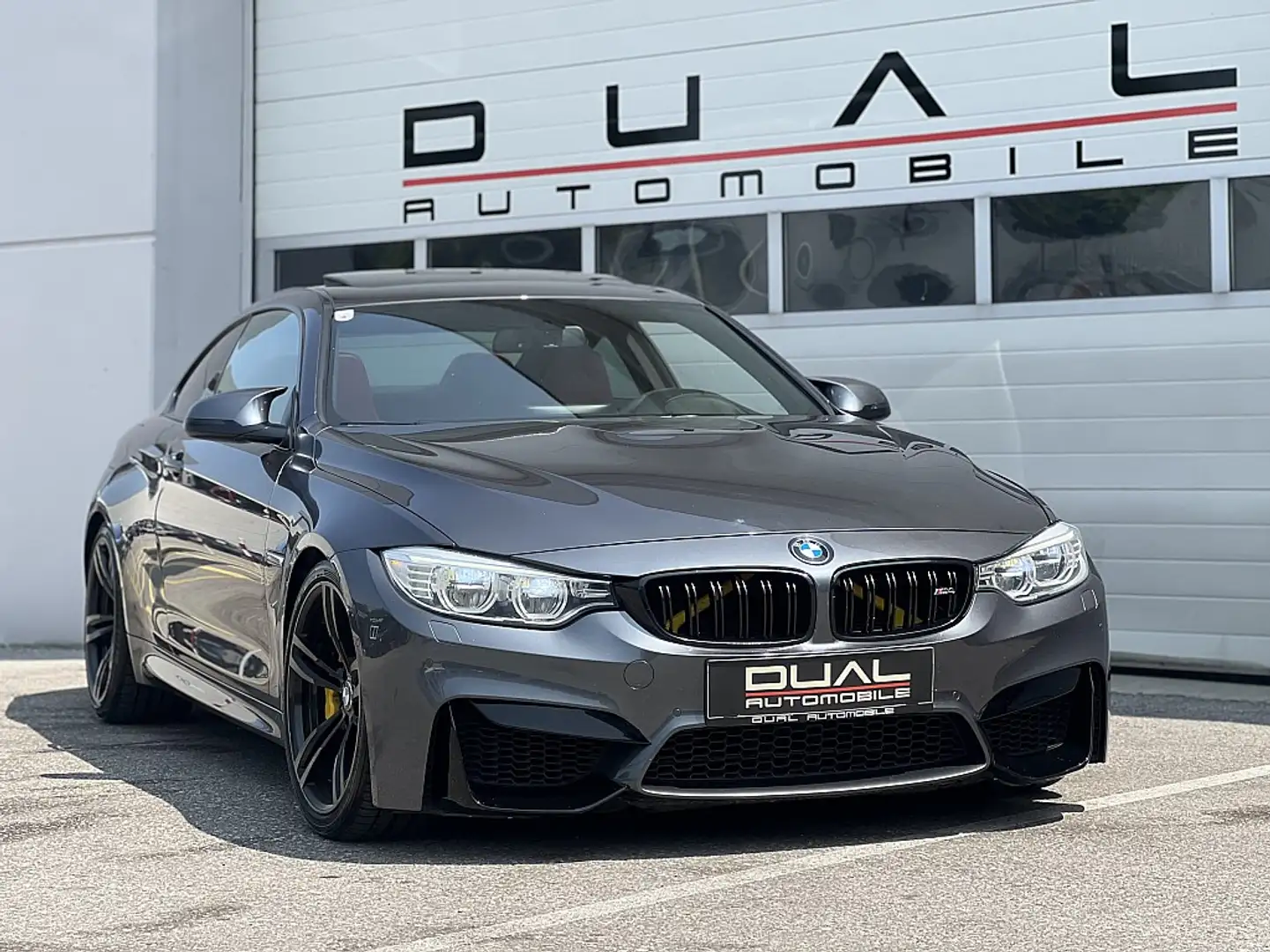 BMW M4 M-DKG Coupe Aut.|LED|SHD|F1|MEMORY|NAVI|RFK Grau - 2