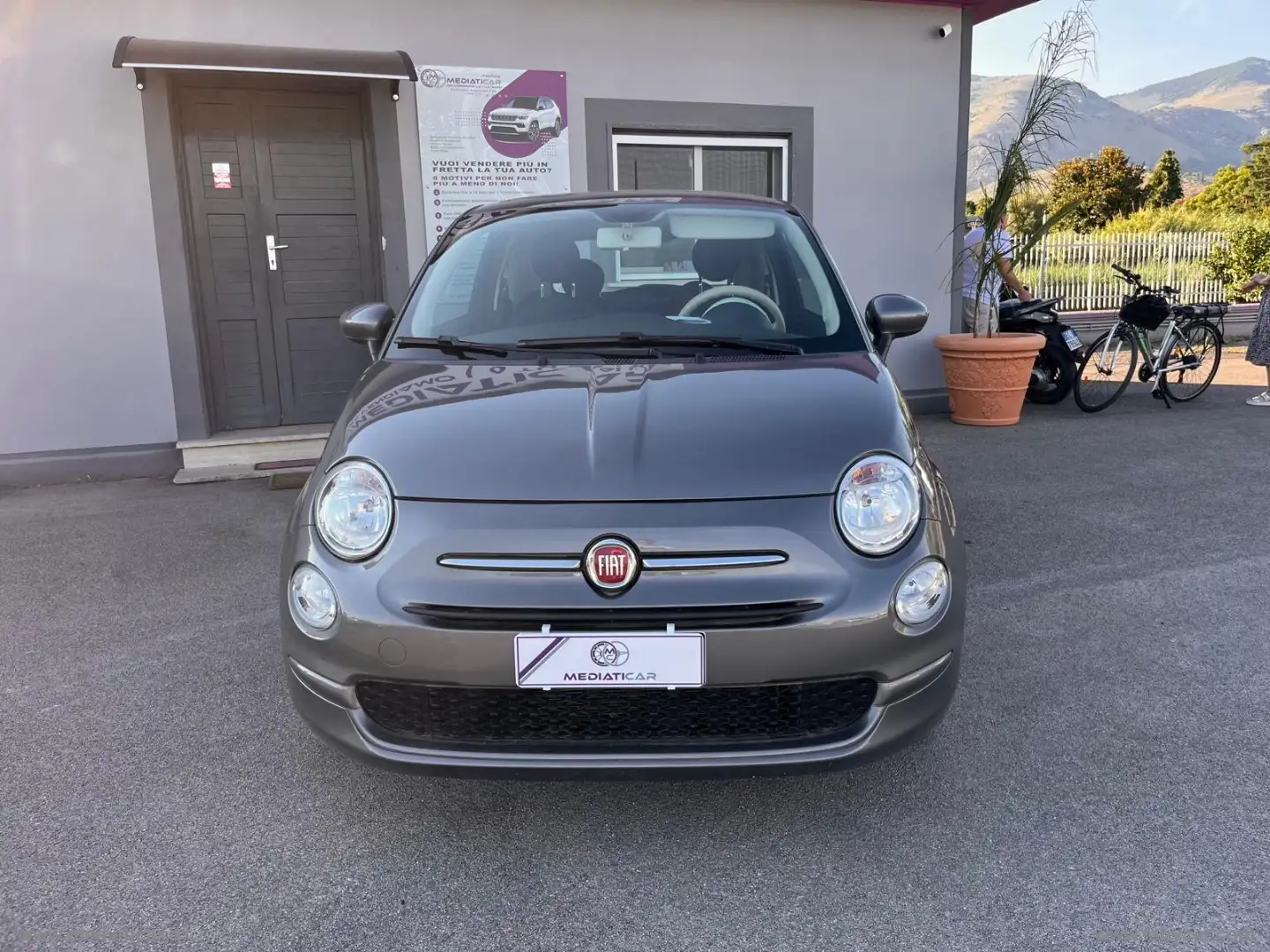 Fiat 500 1.0 Hybrid Dolcevita Grijs - 2