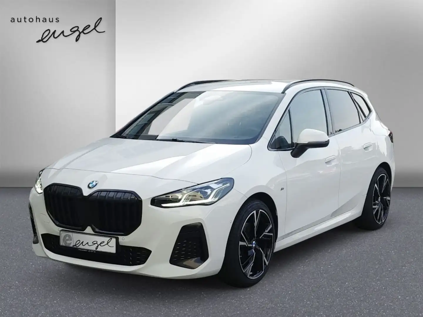 BMW 218 218d Active Tourer Aut,KLIMA,NAVI,LED,M-PAKET,SH Blanc - 1