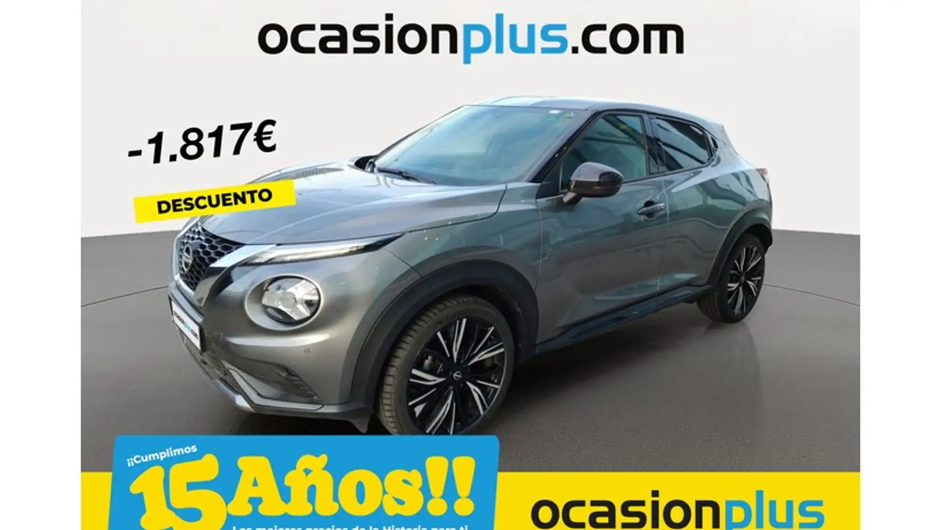 Nissan Juke 1.0 DIG-T N-Design Black 4x2 114 Gris - 1