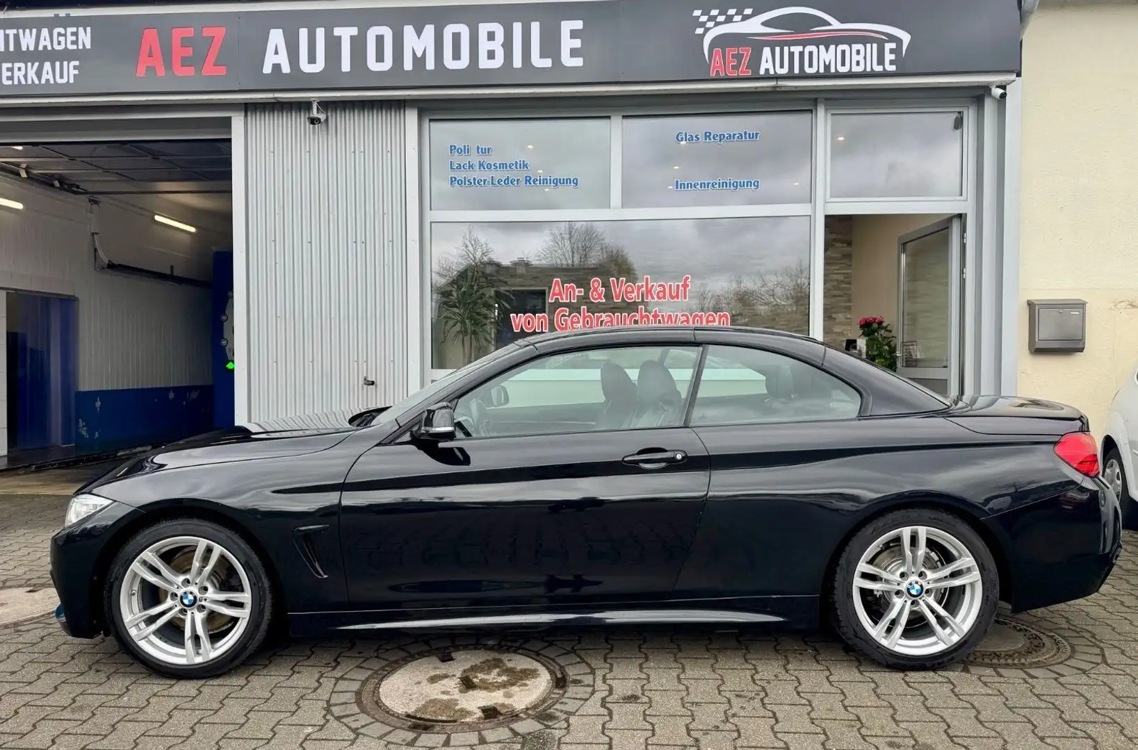 BMW 428 Baureihe 4 Cabrio 428 i Schwarz - 2