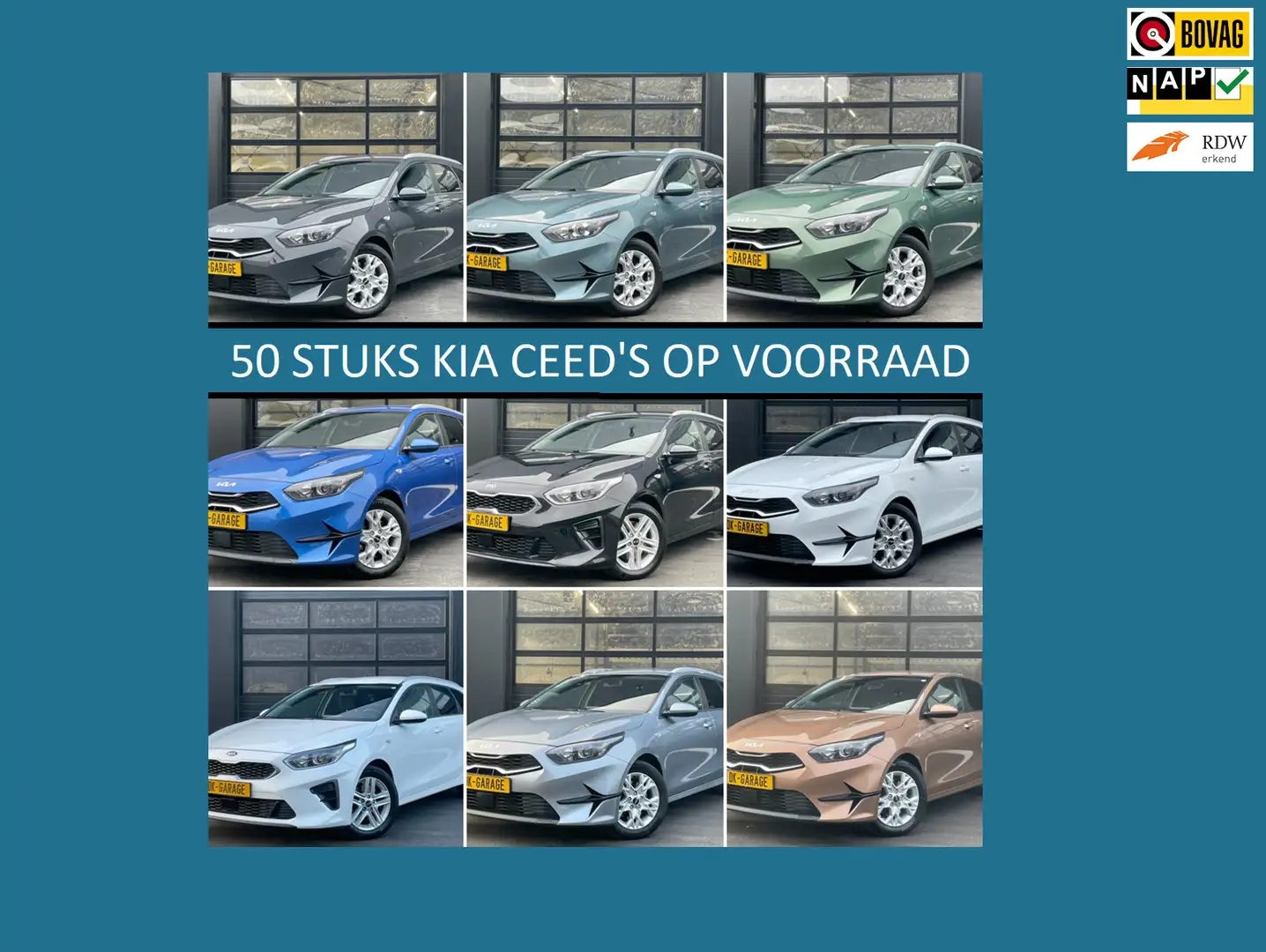 Kia Ceed SW / cee'd SW Sportswagon 1.0 T-GDi DynamicLine|TREKHAAK|CARPLAY Grau - 1