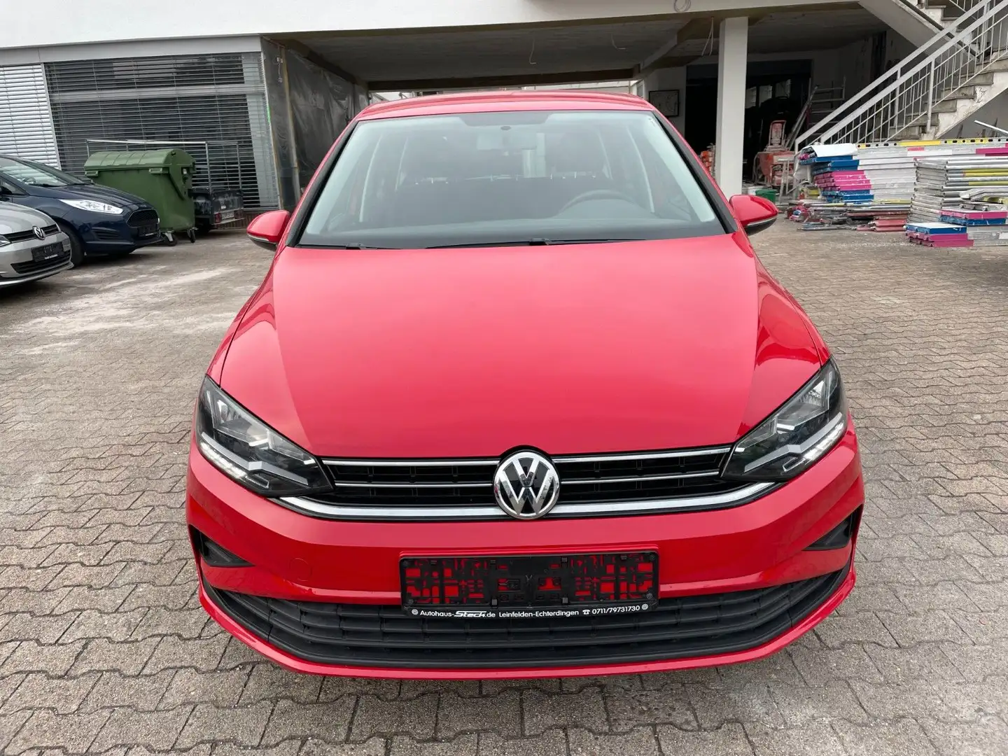 Volkswagen Golf Sportsvan VII Trendline*ERSTE HAND*KLIMA* Rot - 2