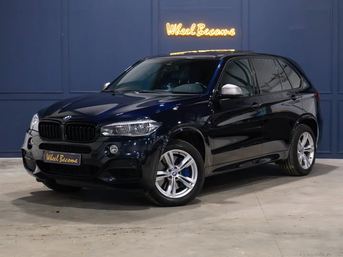 BMW X5 M50D Bleu - 1