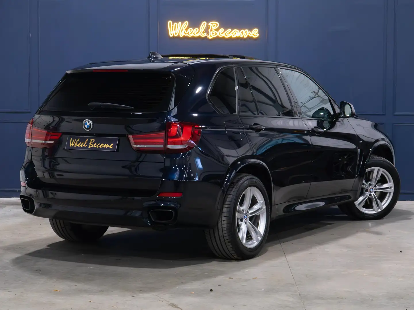 BMW X5 M50D Bleu - 2