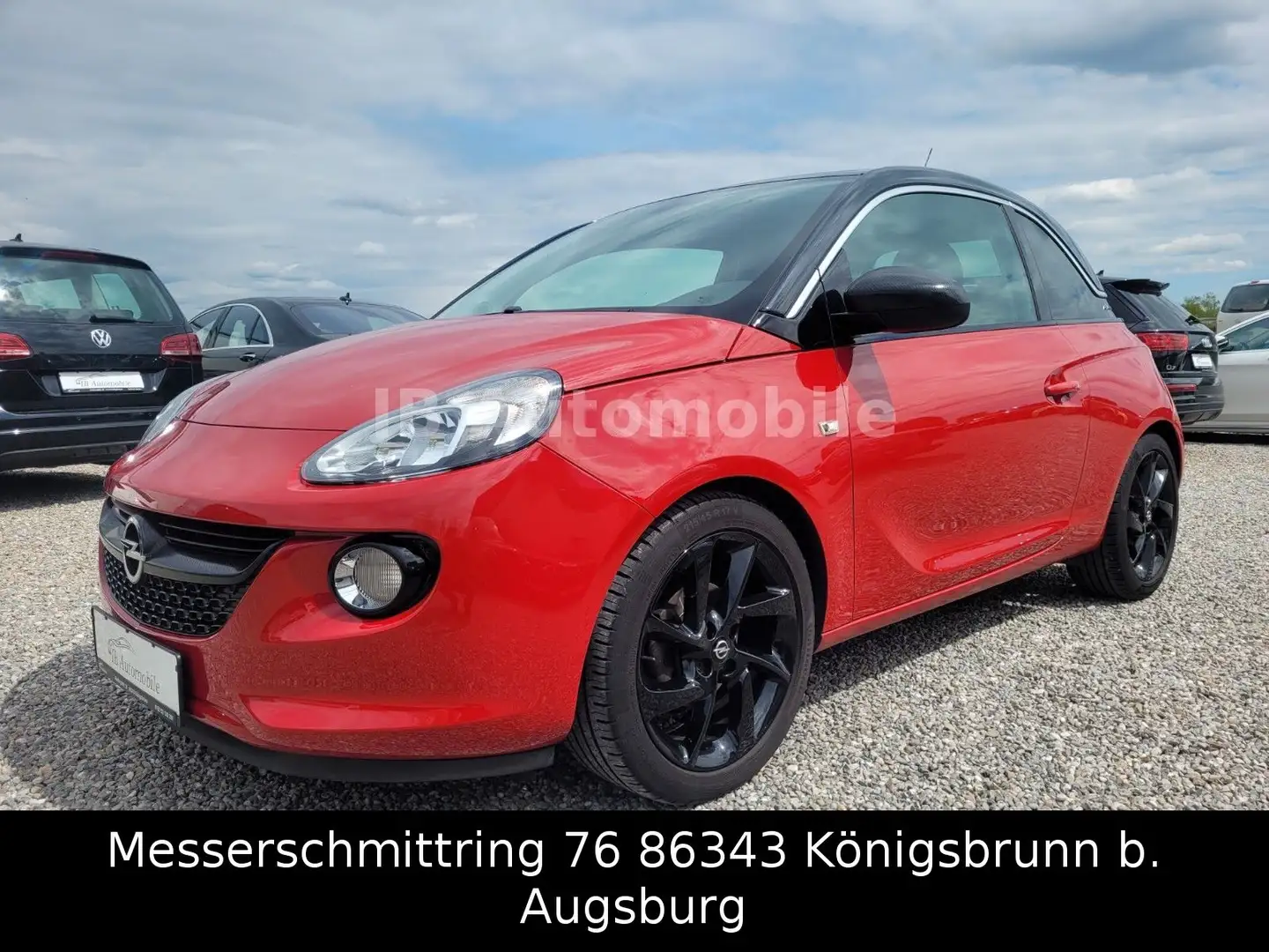 Opel Adam 1.4  Jam 1.Hand*Klima*Einparkhilfe*Lichtsen Rojo - 1