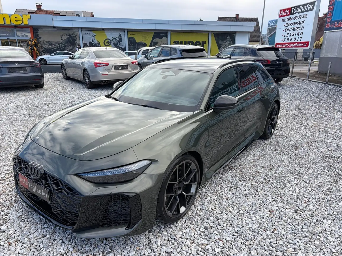 Audi RS5 Avant quattro RS-Sportpaket Tech Pro AHV Panorama Massage Head-Up B&O Bedford-Grün Grün - 2