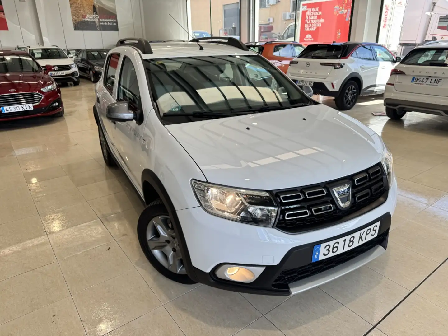 Dacia Sandero 0.9 TCE Stepway Comfort 66kW Blanc - 2